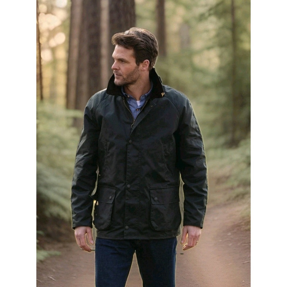 JOHN PARTRIDGE Landowner Wax Walking‎ Jacket Men Small Black